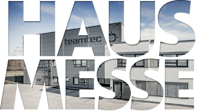 Hausmesse Hausausstellung Open House teamtec 2024